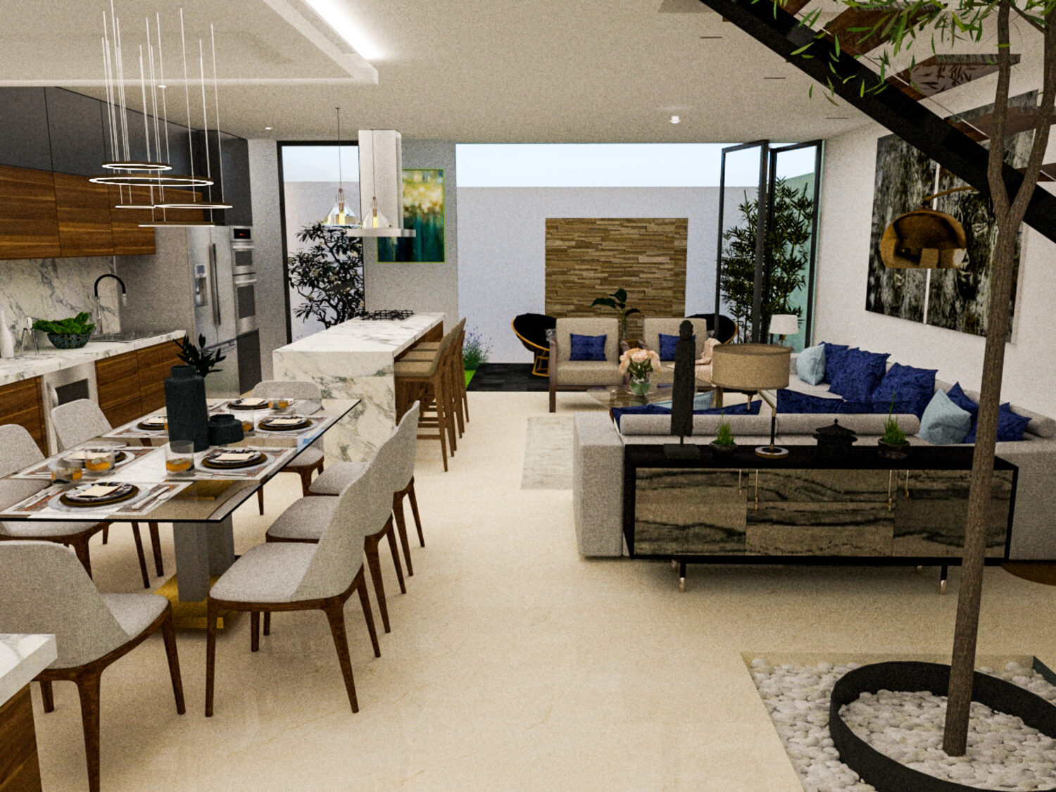 Render de interiores
